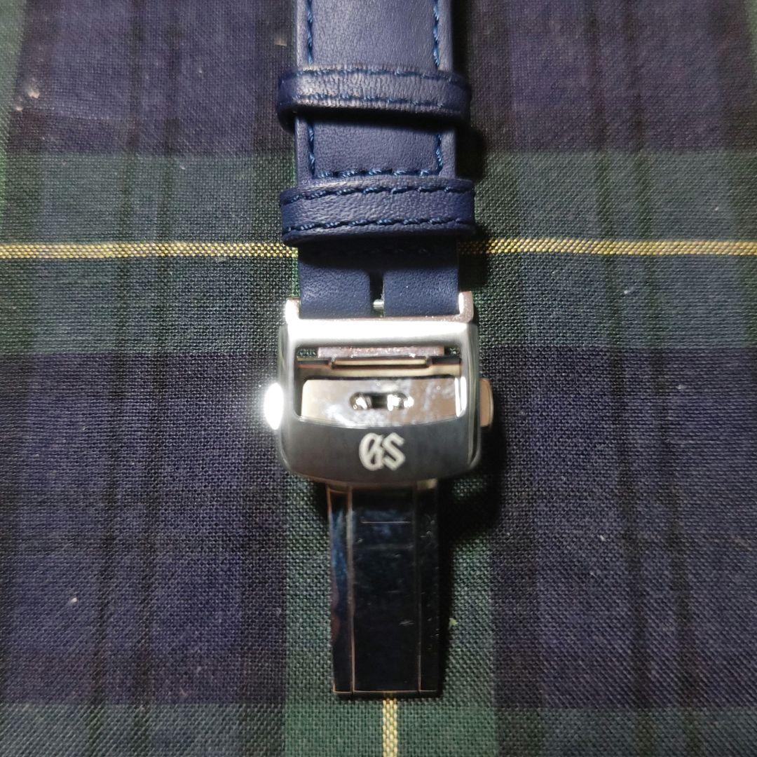 グランドセイコー　バタフライバックルレザーベルト付