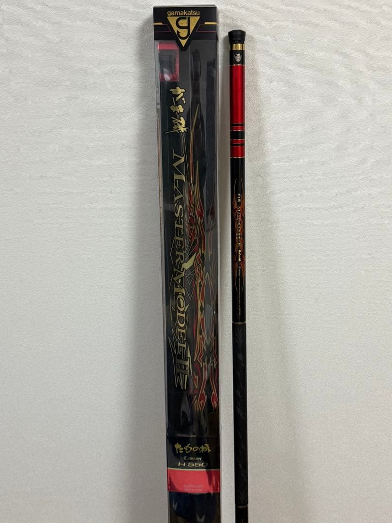 がまかつ がま磯 マスターモデルⅡ たもの柄 H550