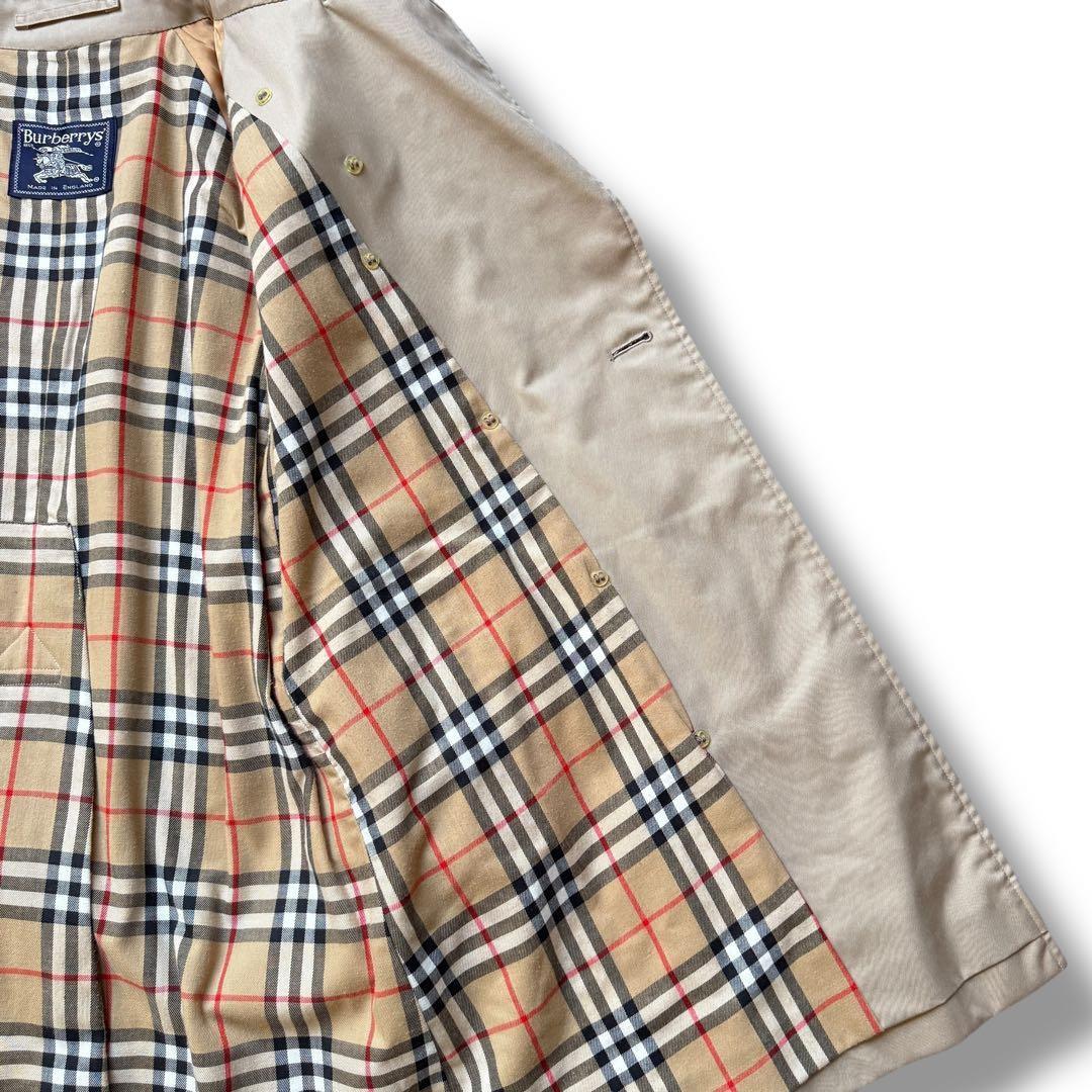 BURBERRY バーバリー トレンチコート ベージュ ノバチェック ベルト M