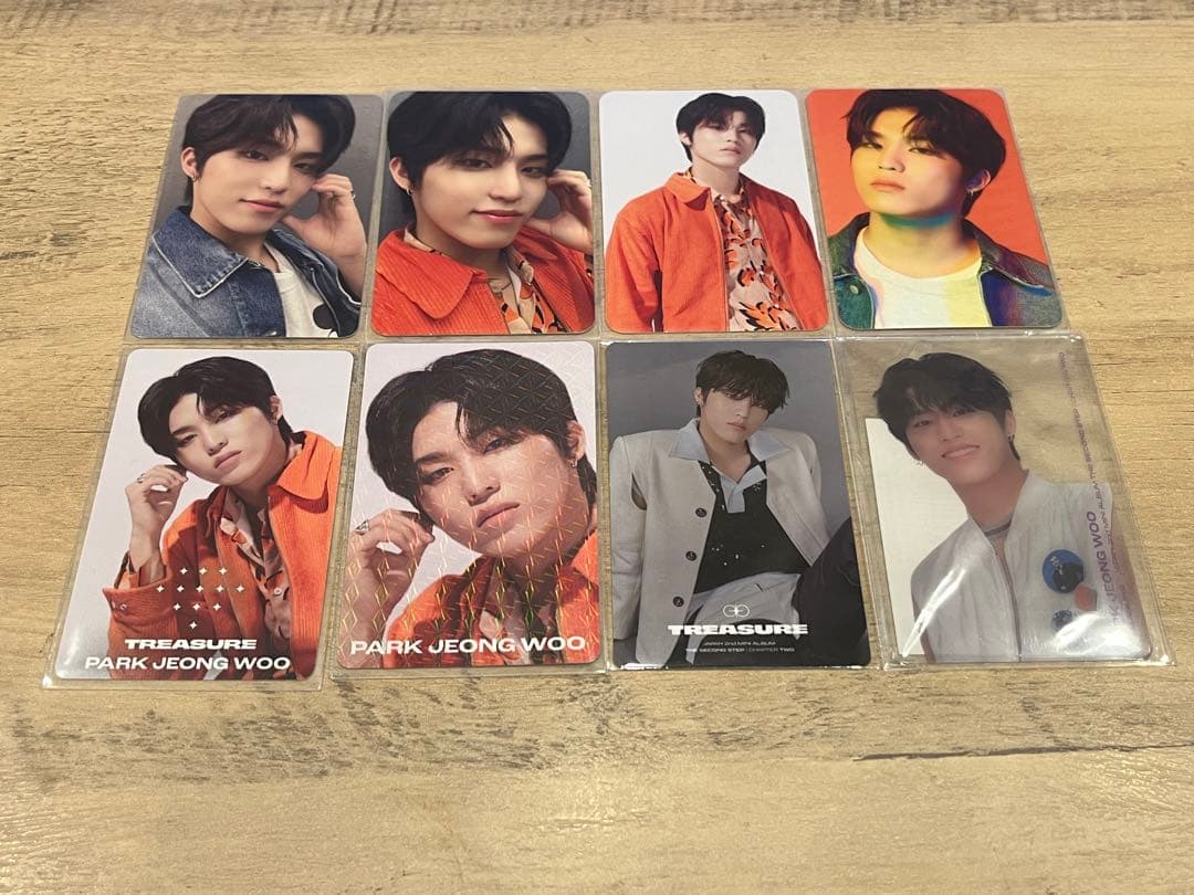 treasure ジョンウ Hello トレカ 店舗特典 ラキドロ セット