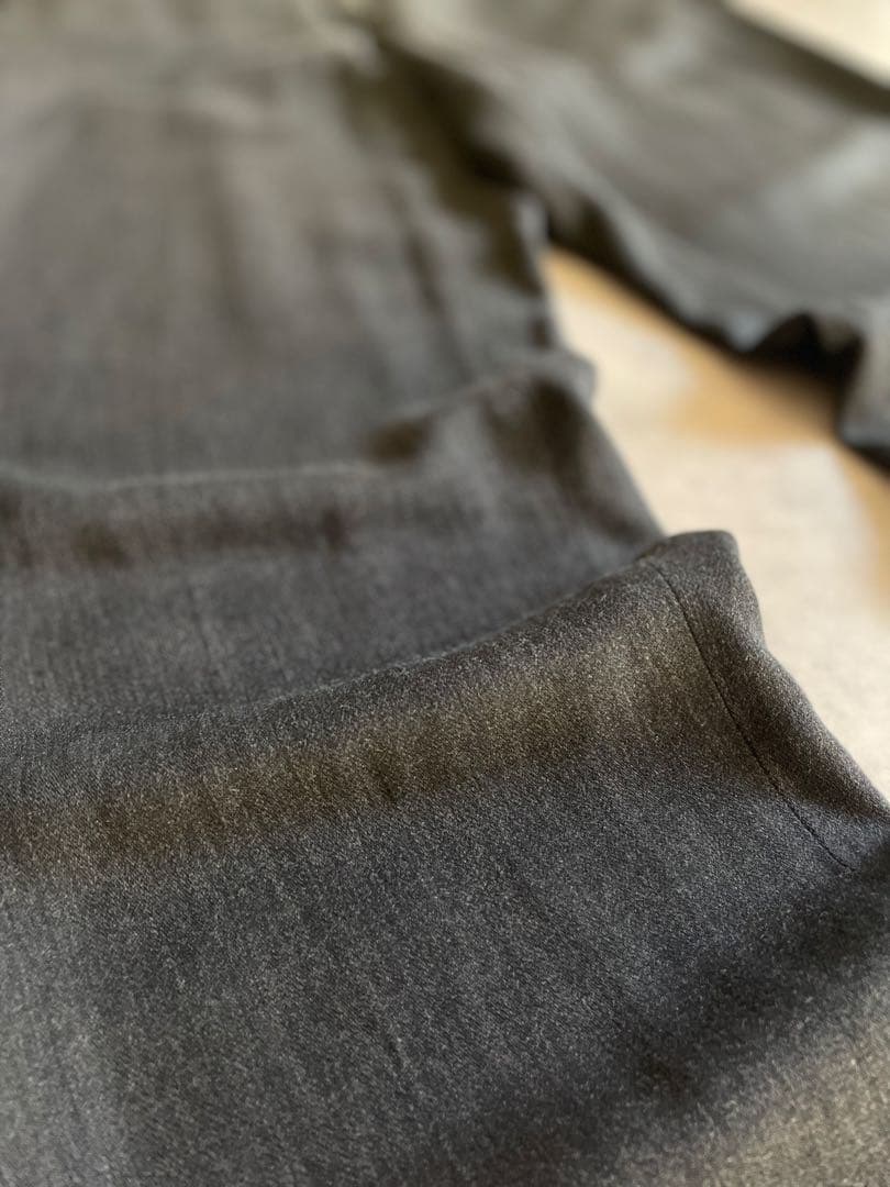 m*m様 60s ブラックレーヨンギャバ スラックス rayon gabardi