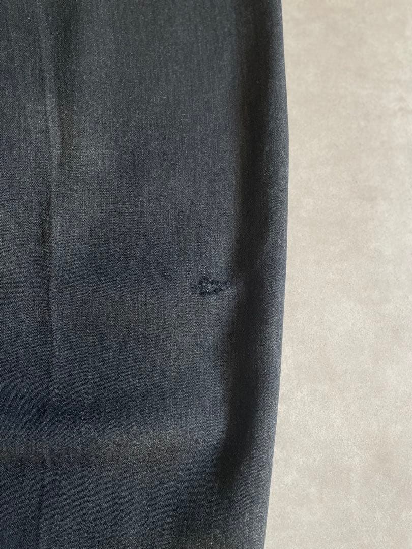 m*m様 60s ブラックレーヨンギャバ スラックス rayon gabardi