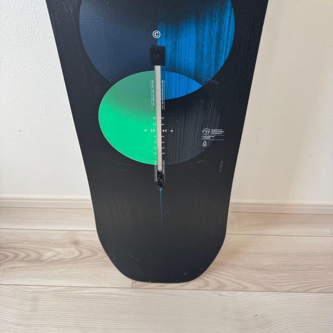 即日発送 バートン カスタム 158 Flying V スノーボード メンズ