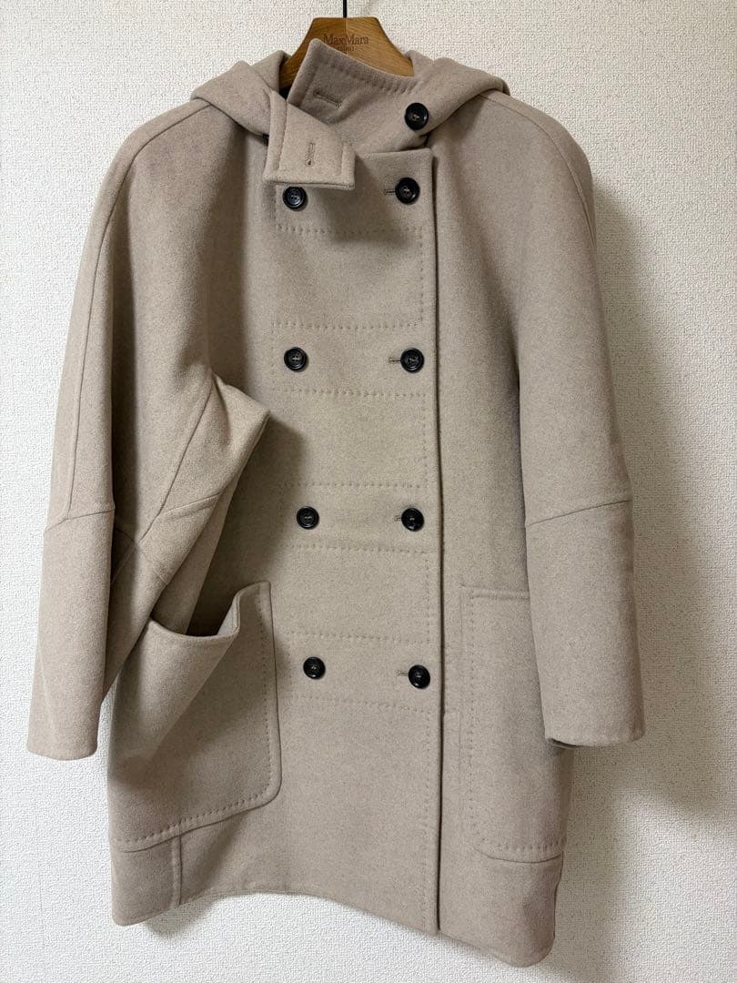 専用　マックスマーラ　ウールカシミヤ　ダブルフェイスコート　34