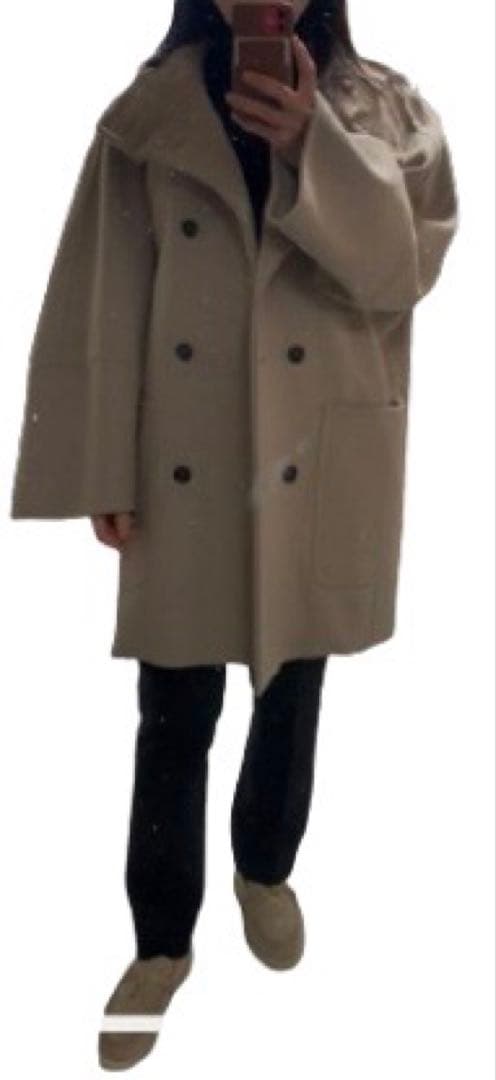 専用　マックスマーラ　ウールカシミヤ　ダブルフェイスコート　34