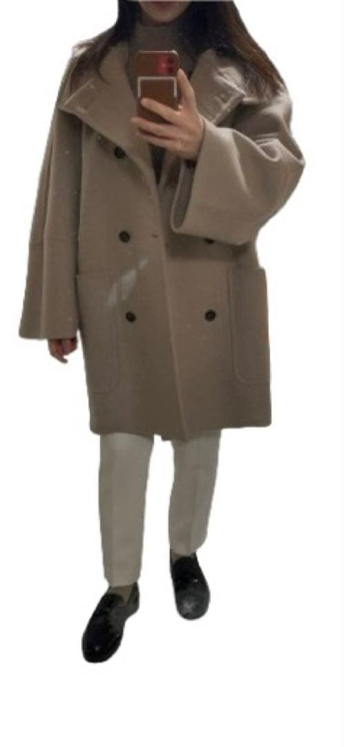 専用　マックスマーラ　ウールカシミヤ　ダブルフェイスコート　34