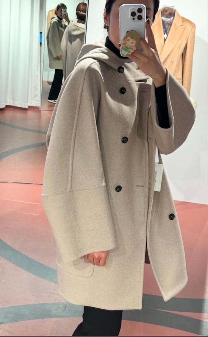 専用　マックスマーラ　ウールカシミヤ　ダブルフェイスコート　34