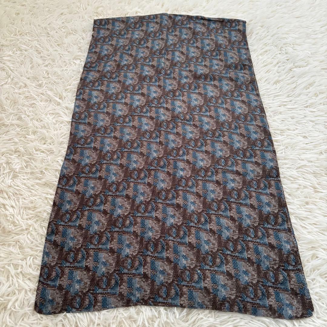 ディオール トロッター ウール×アンゴラ×シルク マフラー メンズ レディース