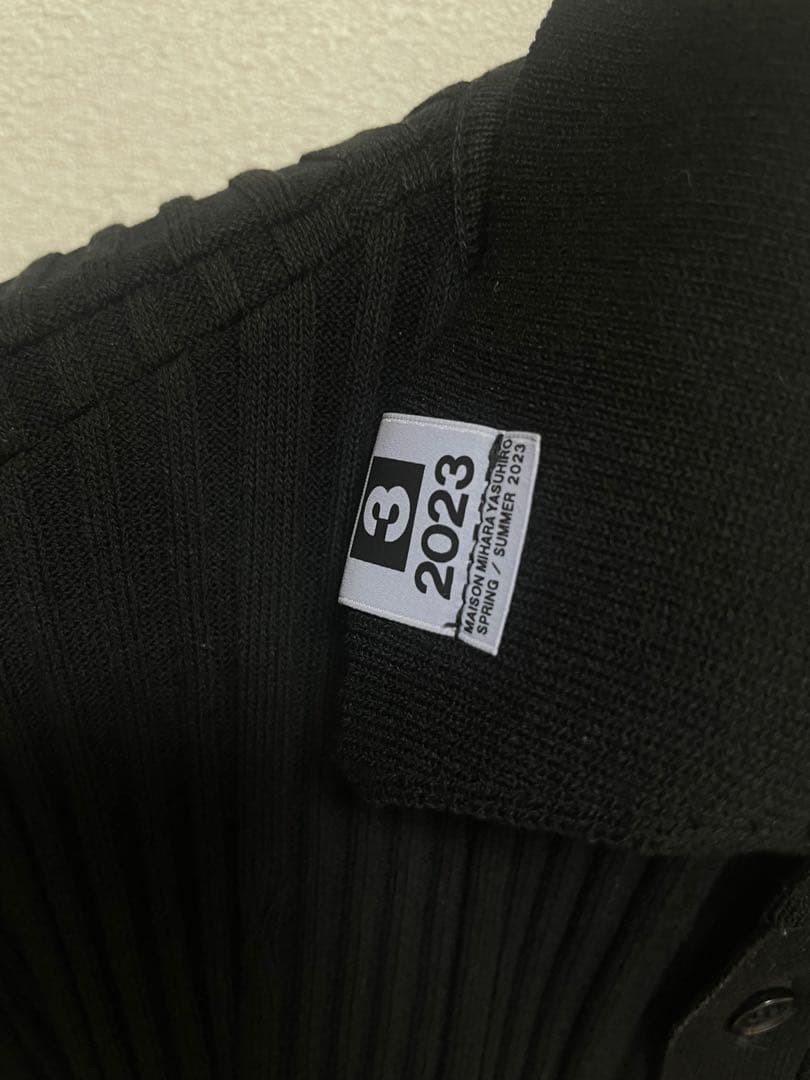 Masion MIHARA YASUHIRO 2023ss ニット ポロシャツ