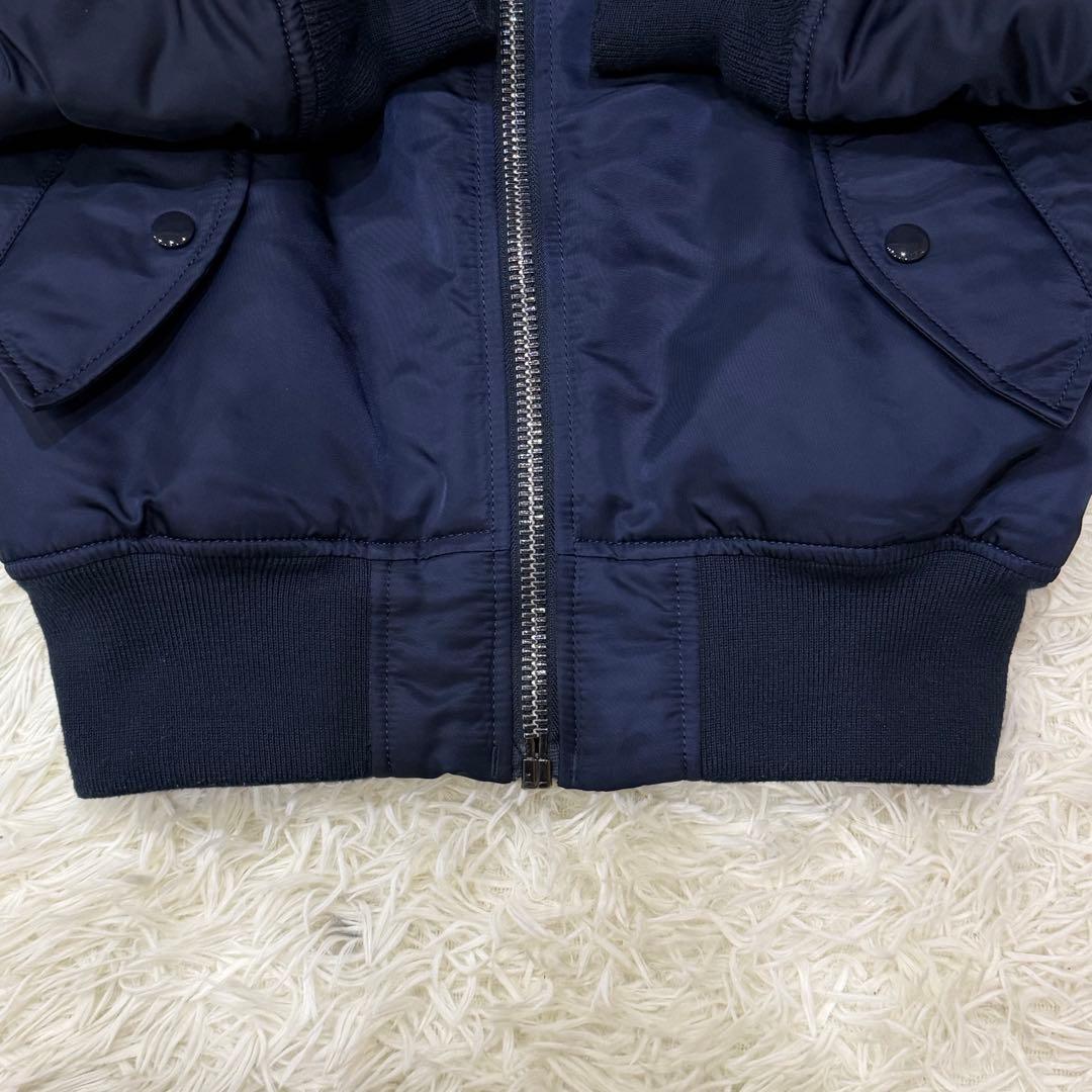 1793　アルファインダストリーズ　MA-1フライトジャケット　XS　ネイビー