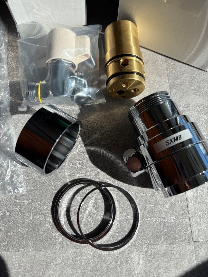 【開封、未使用】NSP-SXM8 分岐水栓　ナニワ製作所 AuADセット