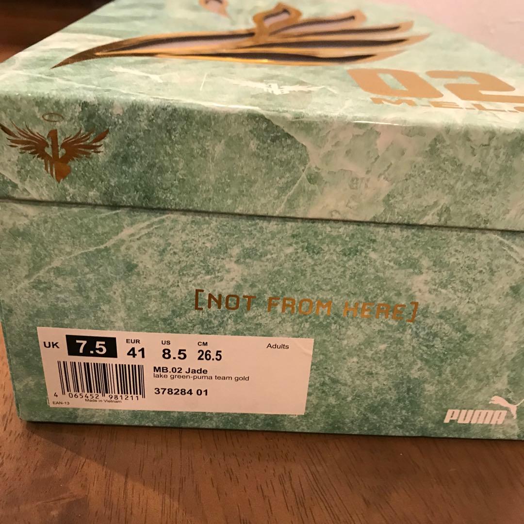 MB.02 JADE ラメロボールPUMA 26.5cm 箱あり