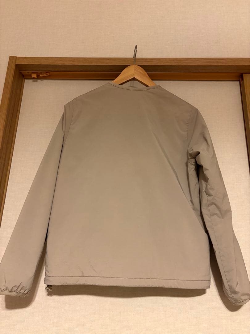 DANTON ノーカラー　インサレーションジャケット トープ