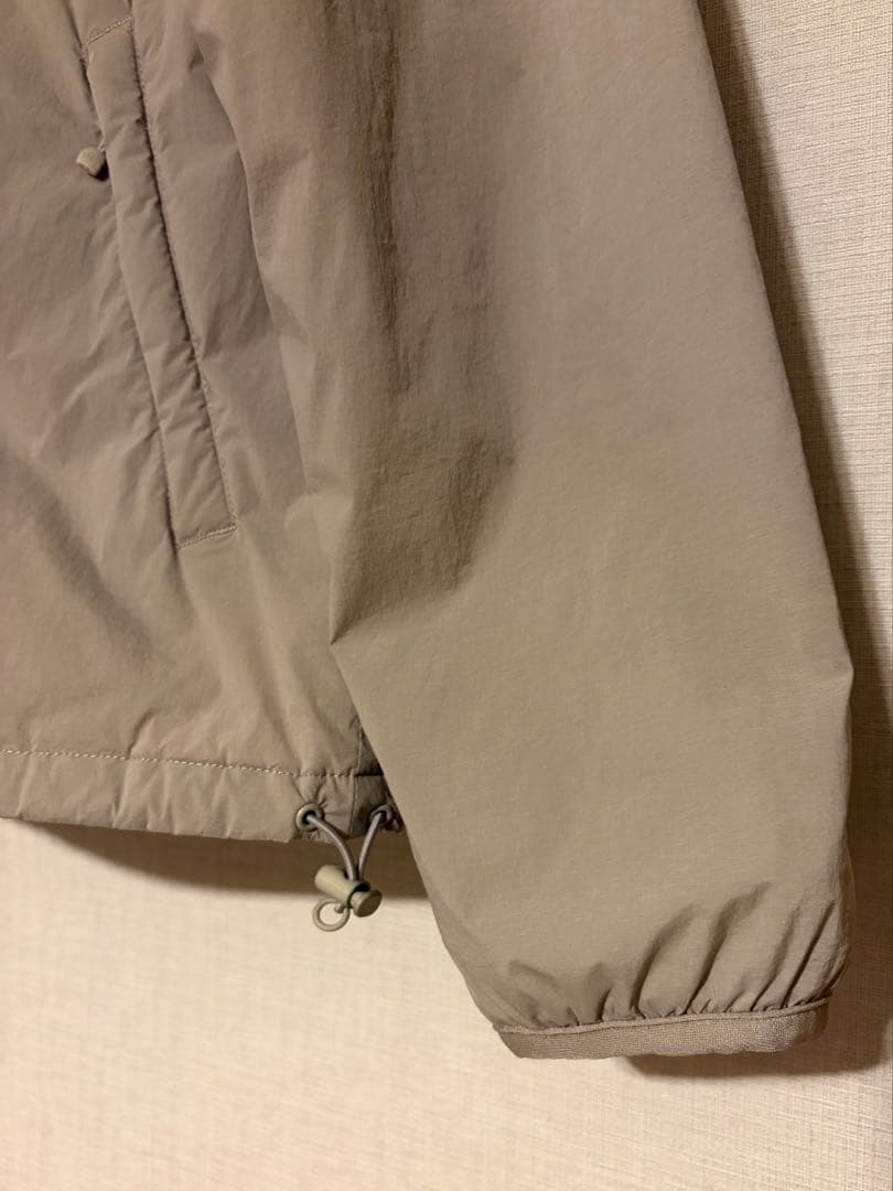 DANTON ノーカラー　インサレーションジャケット トープ