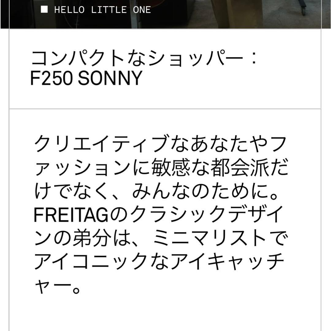 10137 FREITAG SONNY ユニオンジャック 赤 タグ付き