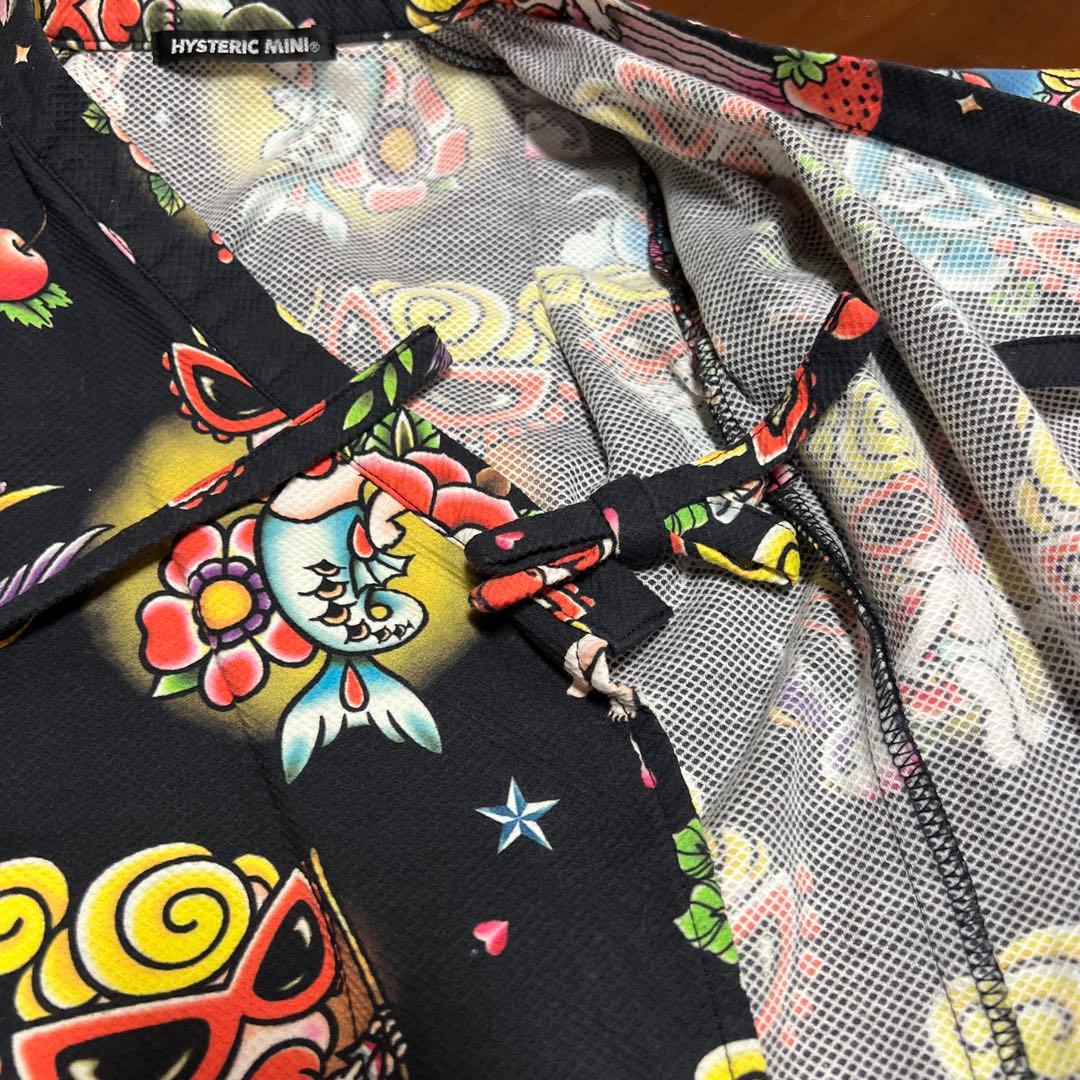 HYSTERIC MINI 甚平 カラフルキャラクター柄