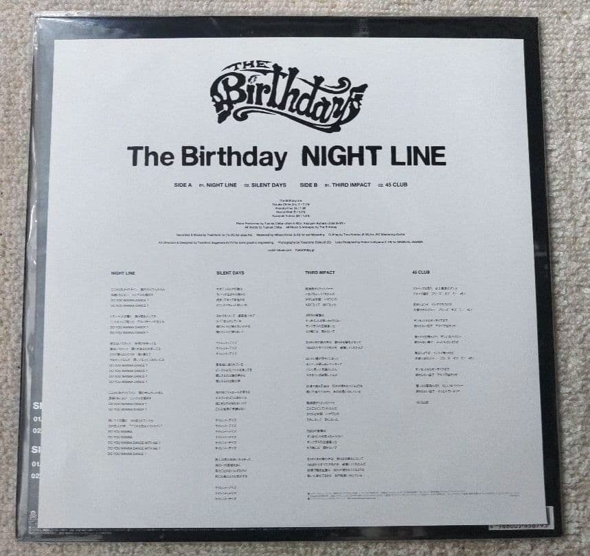 The Birthday LPレコード 2枚