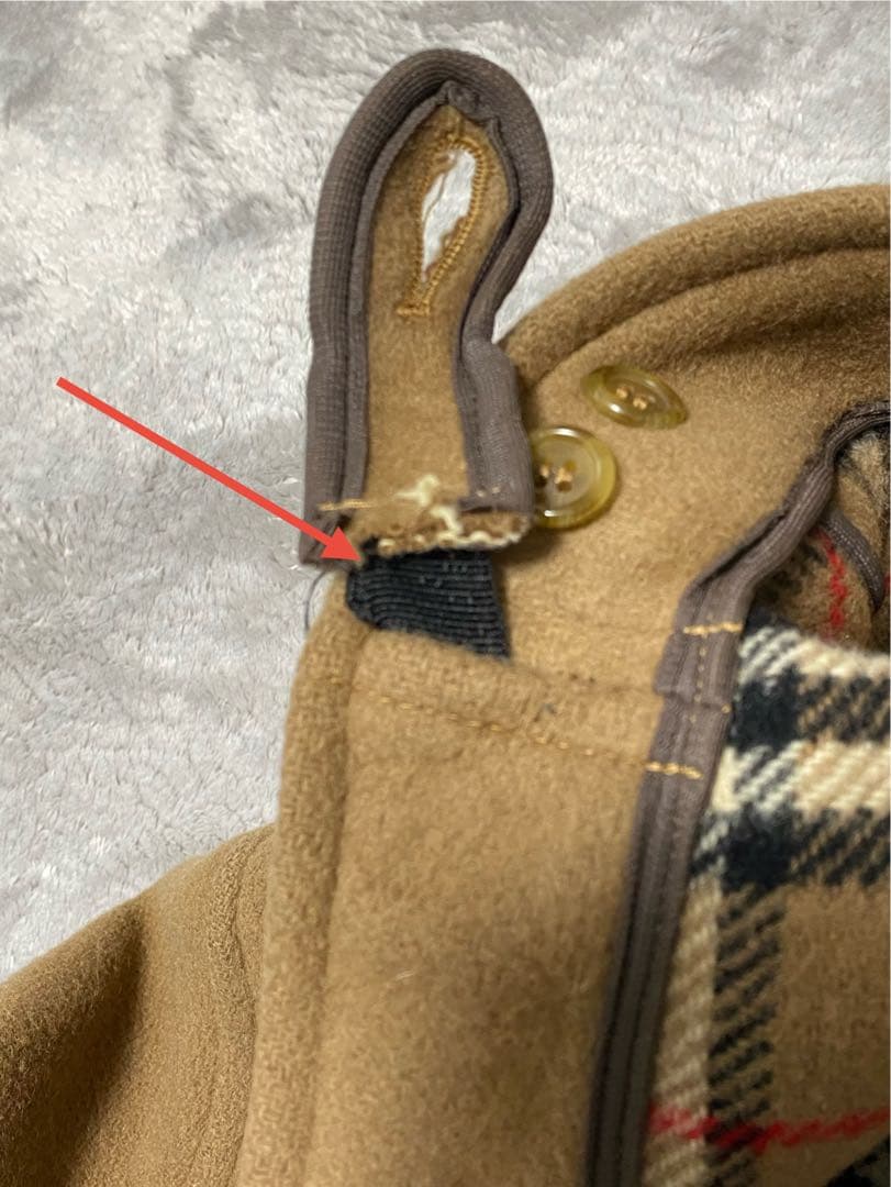 バーバリー　ダッフルコート　マルゼン　ヴィンテージ　XLくらい　英国製