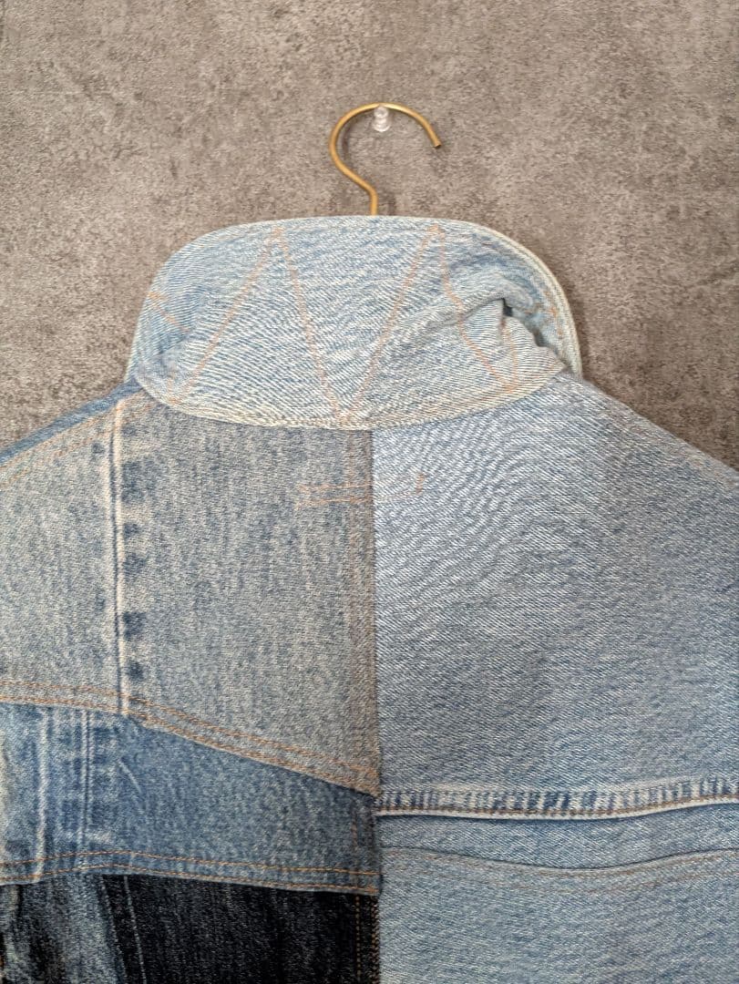 n*e様 リビルドバイニードルズ　デニムジャケット チョアコート　needles