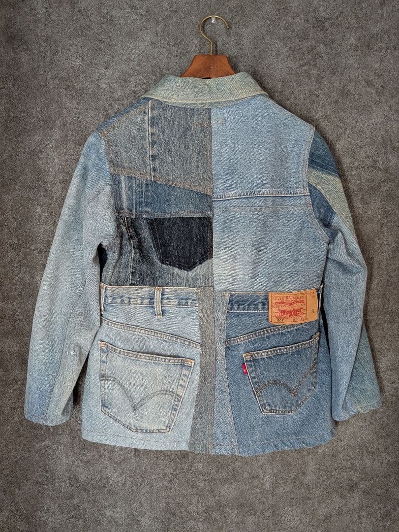 n*e様 リビルドバイニードルズ　デニムジャケット チョアコート　needles