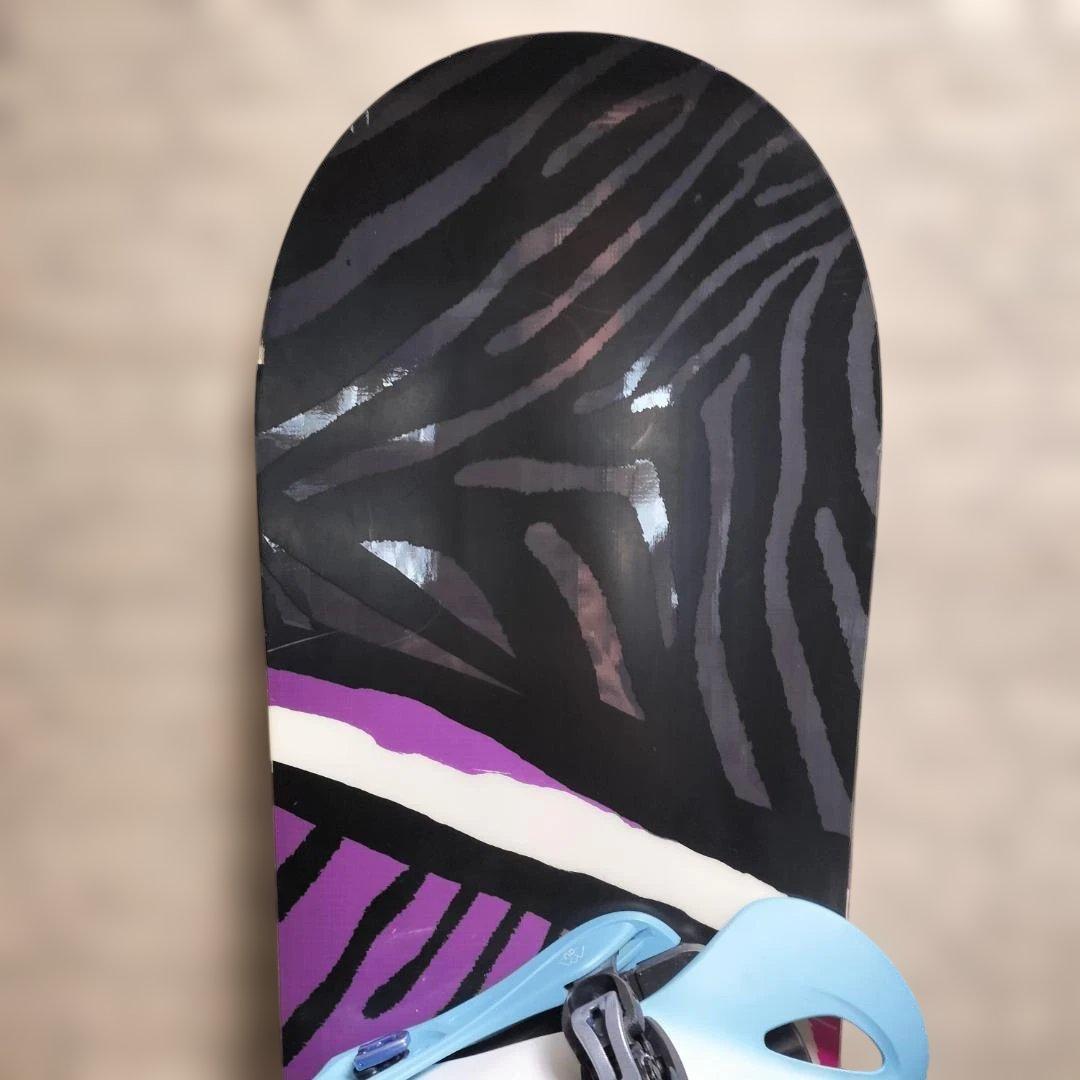 【3セット】SALOMON スノーボード 143cm × FLUX ビンディング