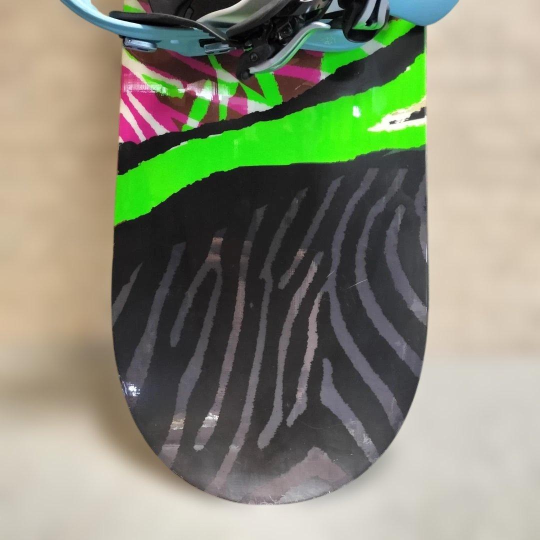 【3セット】SALOMON スノーボード 143cm × FLUX ビンディング