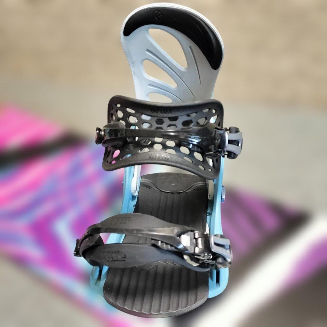 【3セット】SALOMON スノーボード 143cm × FLUX ビンディング