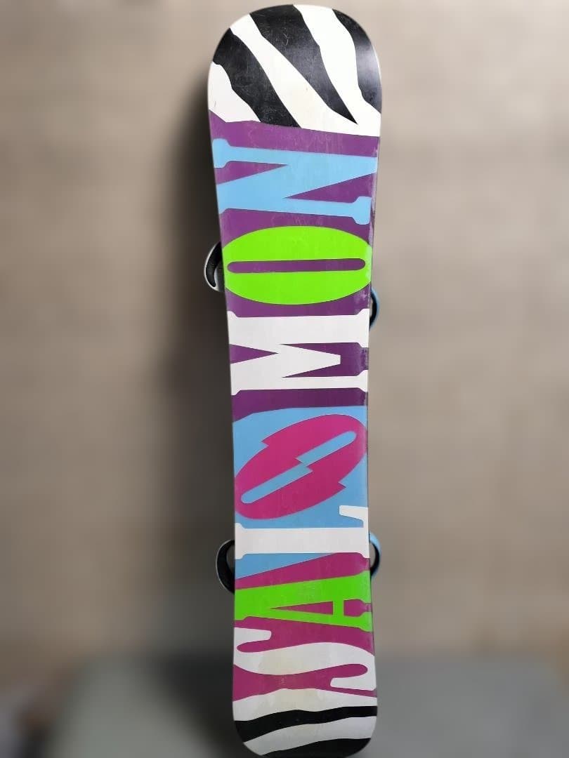 【3セット】SALOMON スノーボード 143cm × FLUX ビンディング