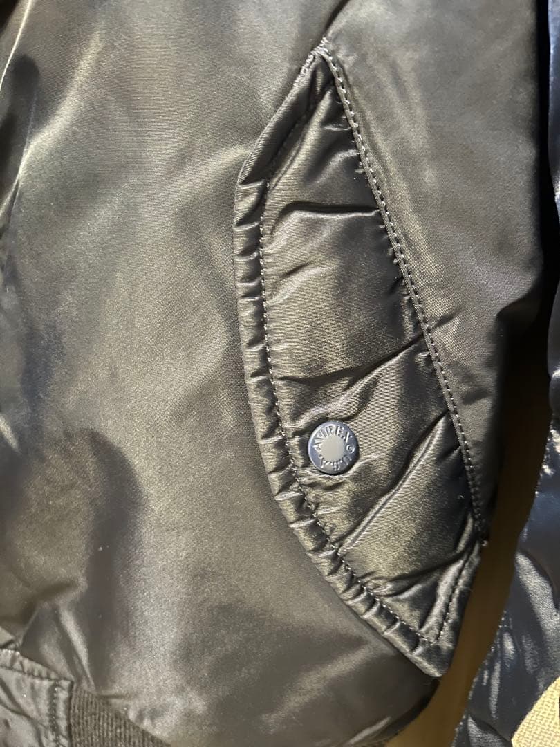 AVIREX/ アヴィレックス　MA-1 フライングシャーク　ロイヤル　Mサイズ