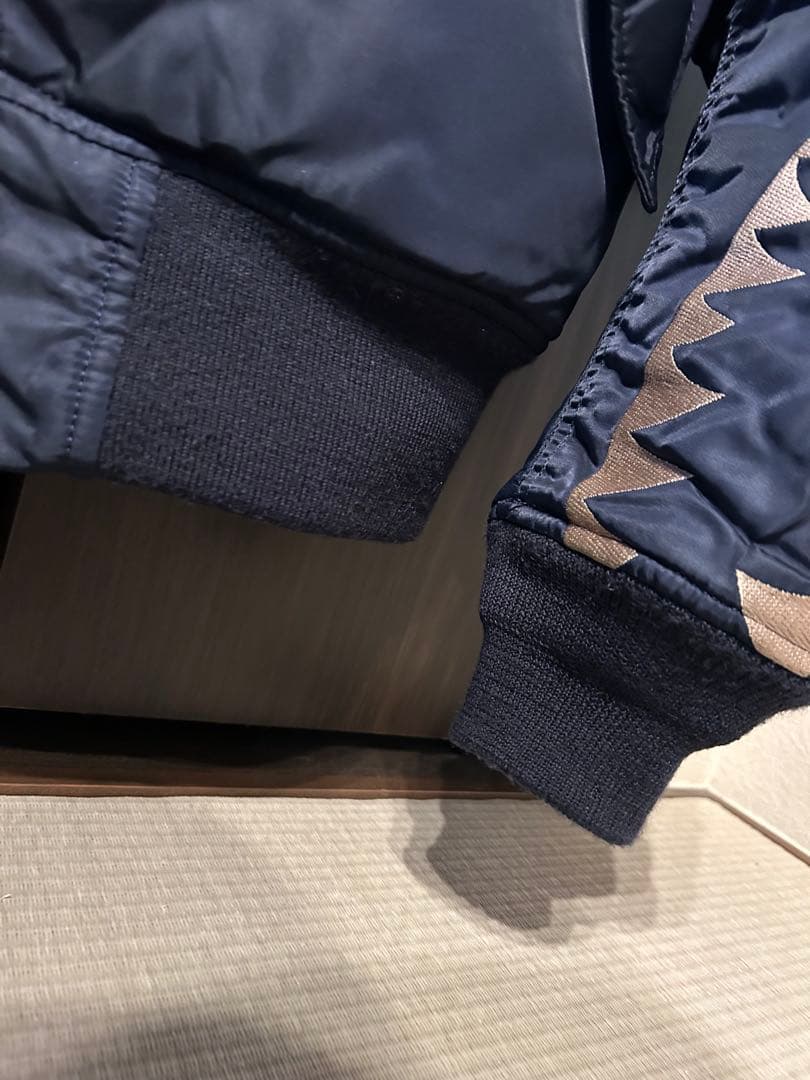 AVIREX/ アヴィレックス　MA-1 フライングシャーク　ロイヤル　Mサイズ