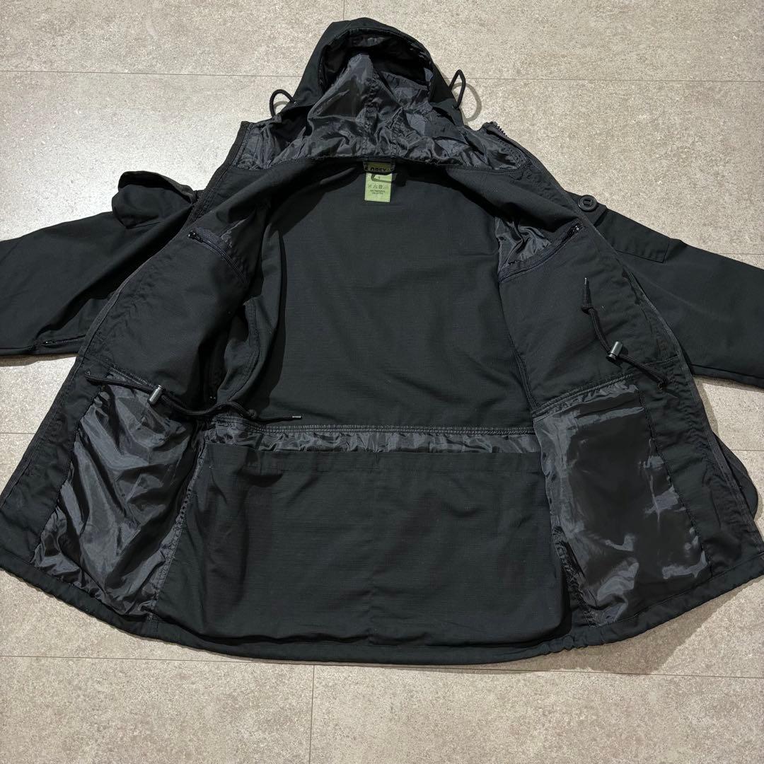 【極美品】イギリス軍型 リップストップ スモックパーカー 黒 SAS
