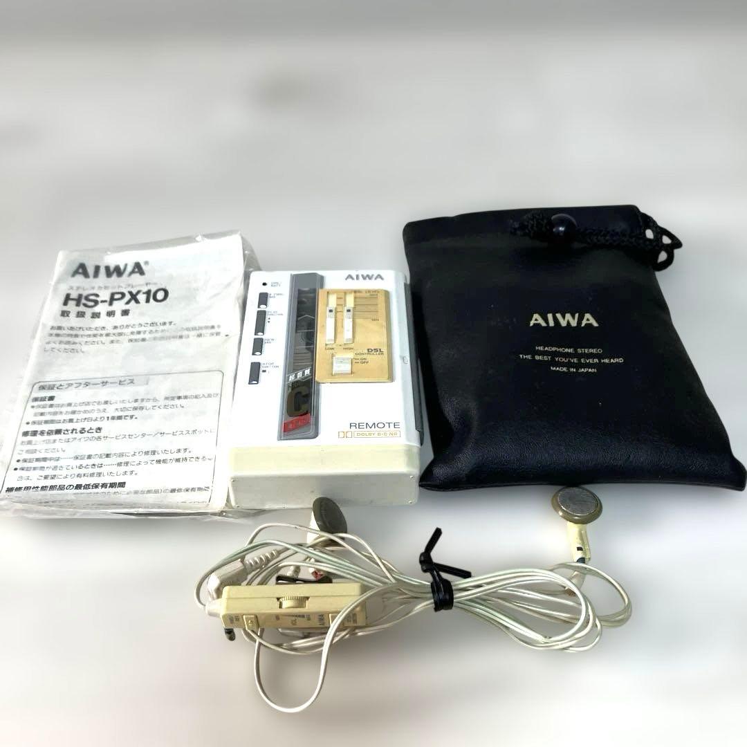 ハ*ト様 ジャンク品　AIWA　アイワ　HS-PX10 カセットプレイヤー　カセ