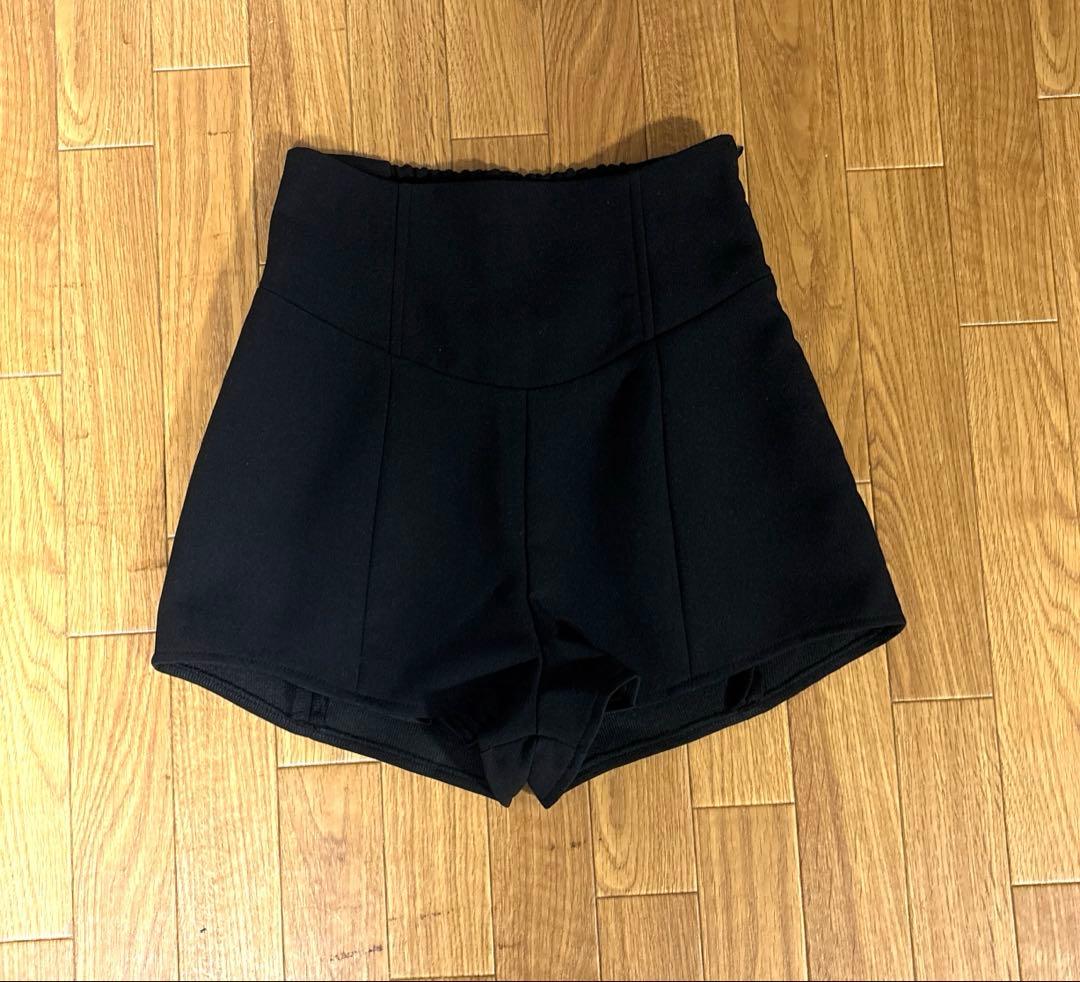 darich ダーリッチ 新品 美シルエットショートパンツ フリー ブラック