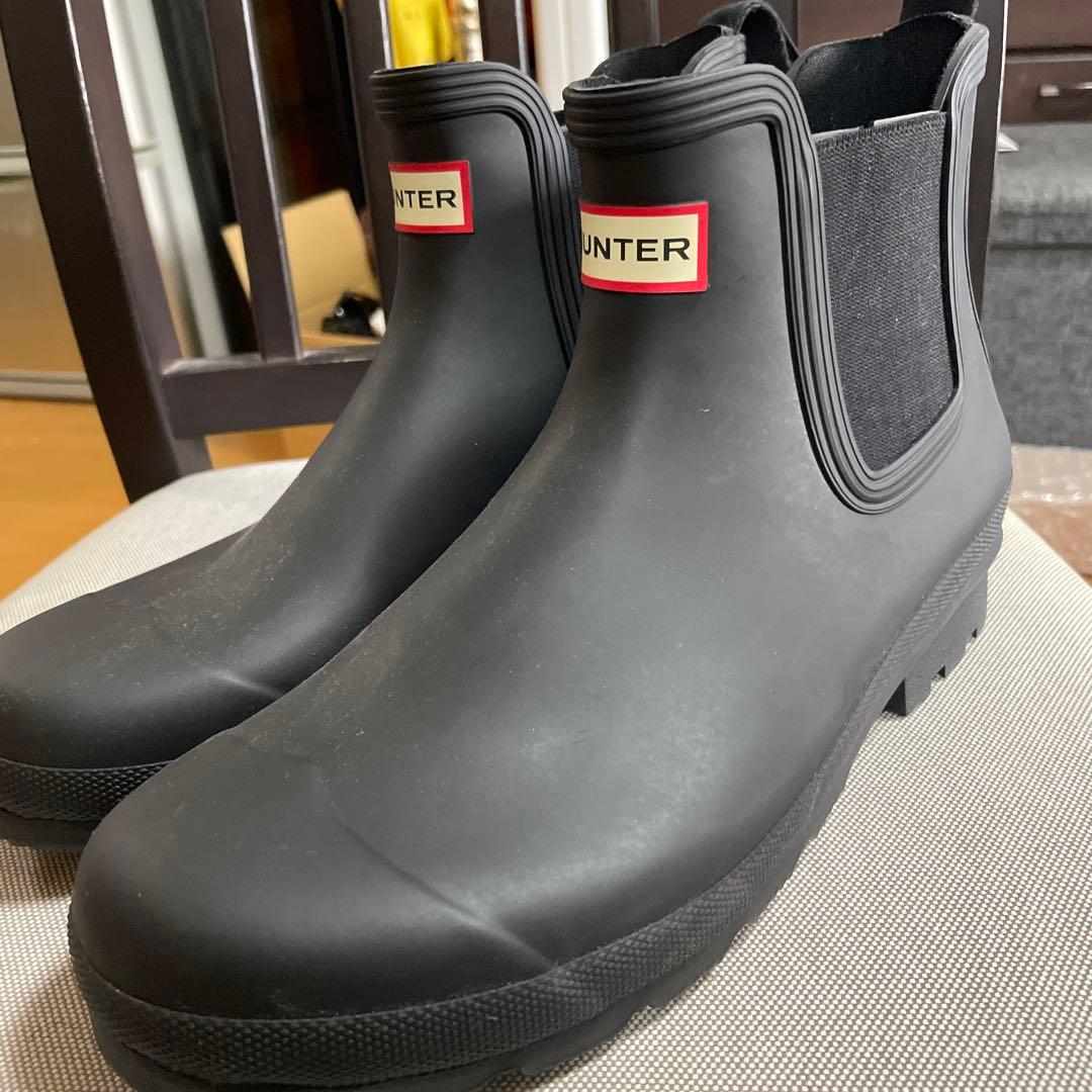 HUNTER ブラック レインブーツ