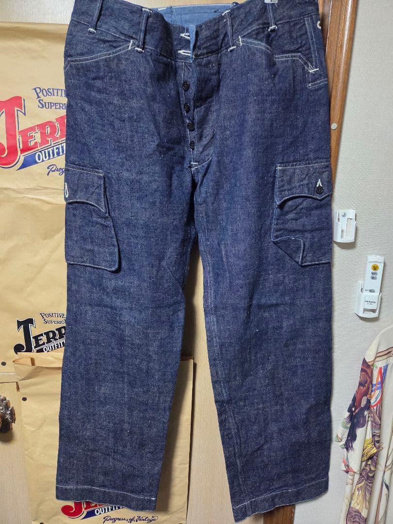 SUGAR CANE シュガーケーン ミスターフリーダム デニムカーゴパンツ