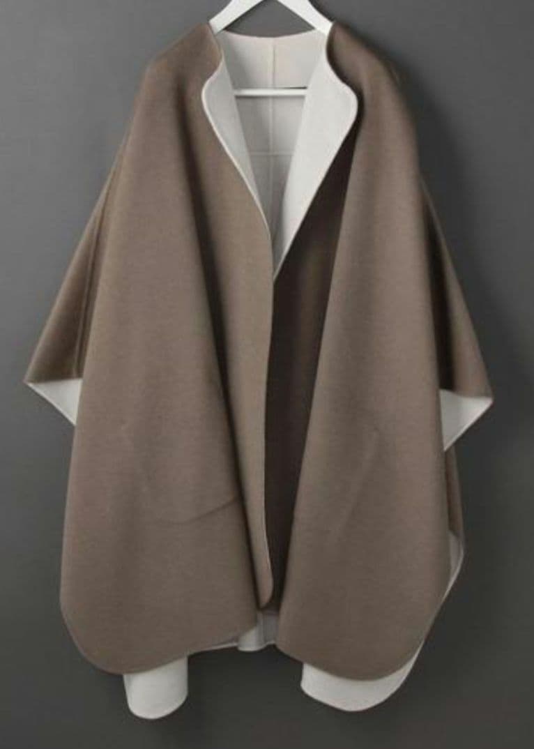 値下げ　　※紐欠品　　roku6 ロクユナイテッドアローズ リバーポンチョコート