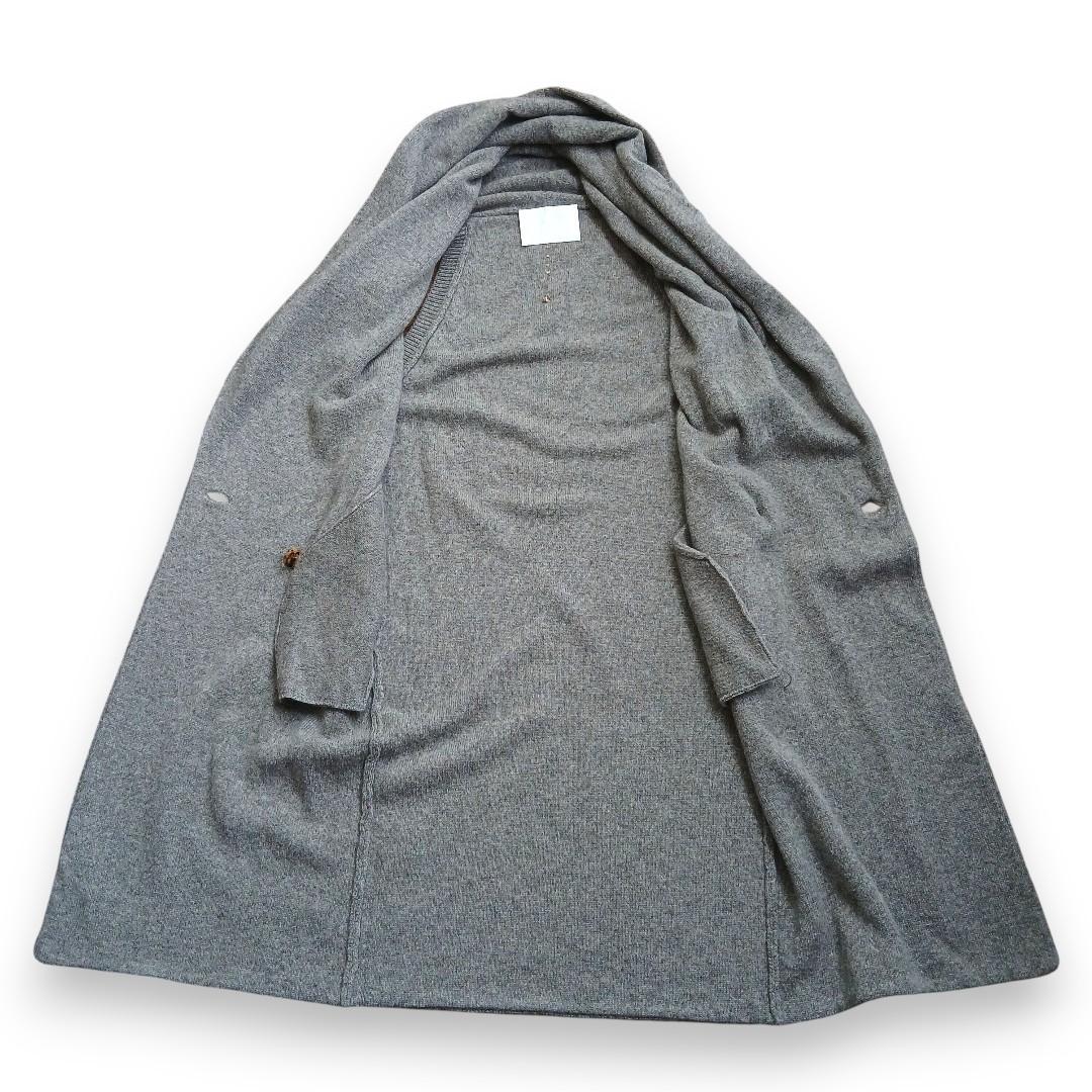 intoca　タグ有　未使用 ウール　ロングニットジレ