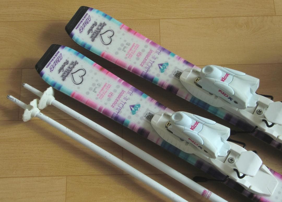 ■■11月限定■送料無料■Hart■子供用スキー4点セット■板120/靴22■■