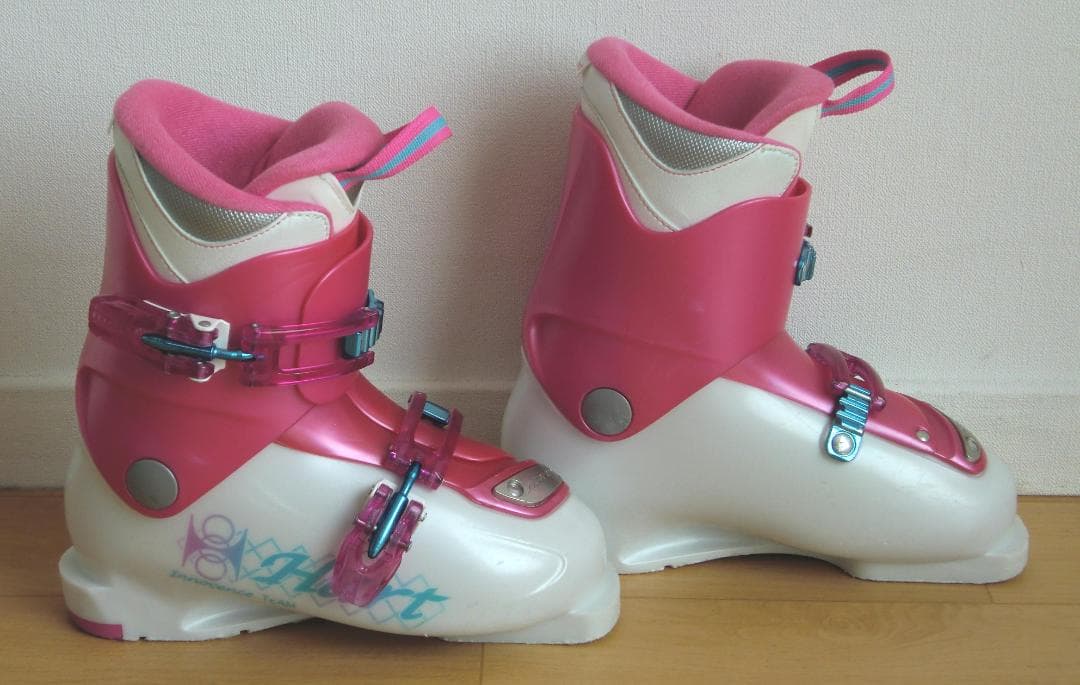 ■■11月限定■送料無料■Hart■子供用スキー4点セット■板120/靴22■■