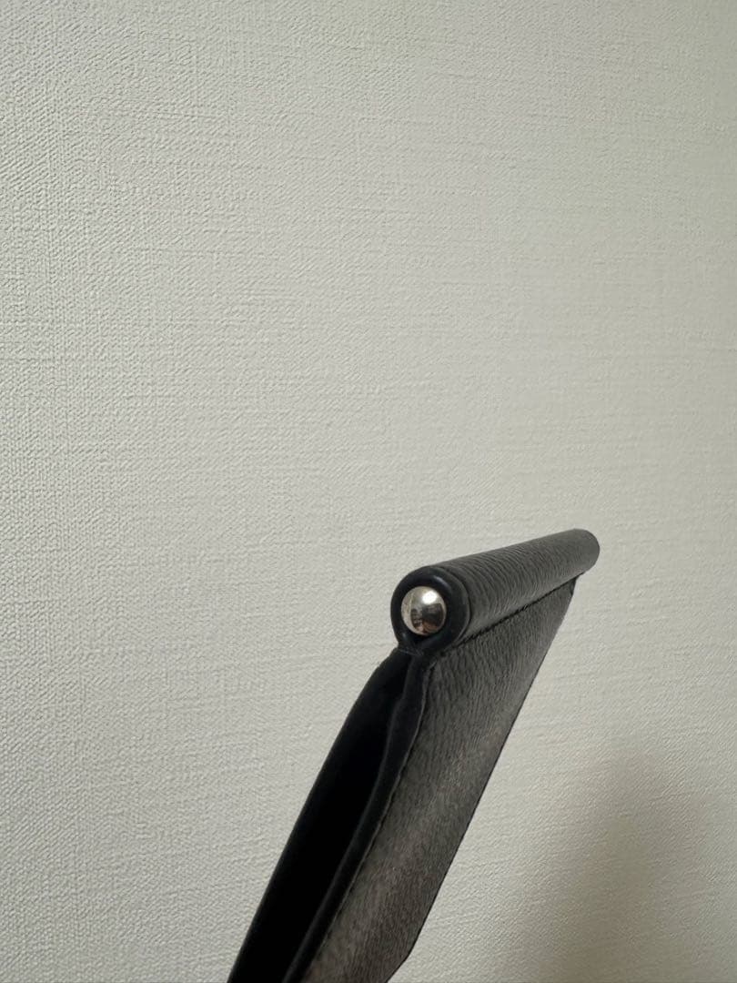 PRADA プラダ マネークリップ 二つ折り財布 ブラック ほぼ未使用 美品