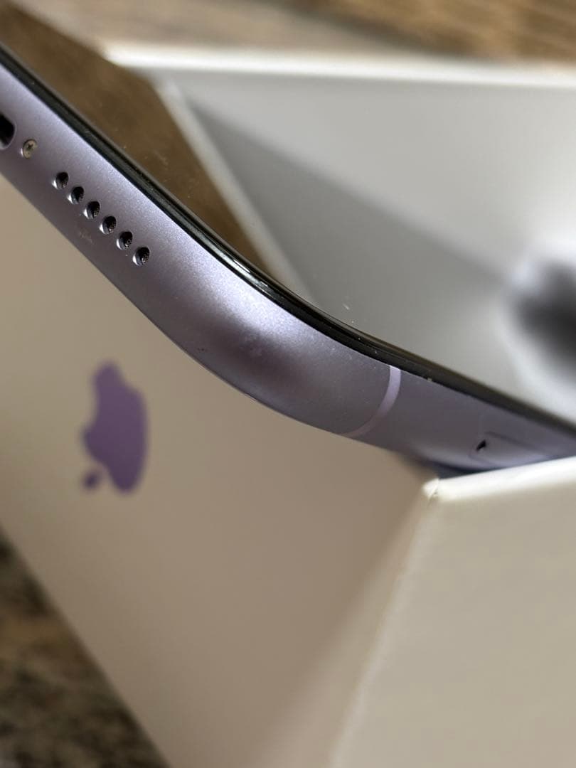 【極美品】iPhone11 パープル 128GB