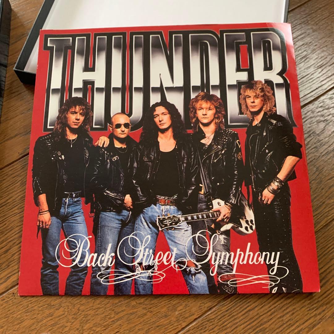 THUNDER Back Street Symphony 直筆サイン入レコード