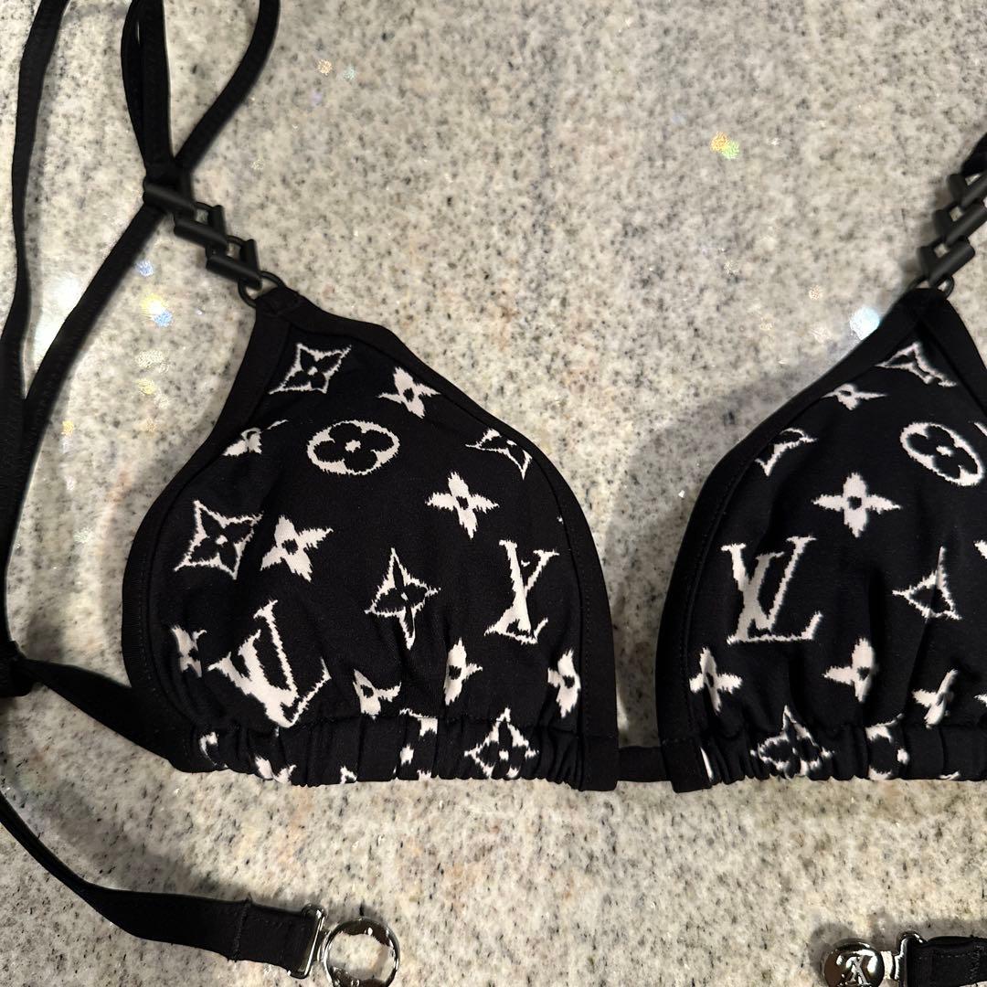 Louis Vuitton セパレート水着 ブラック