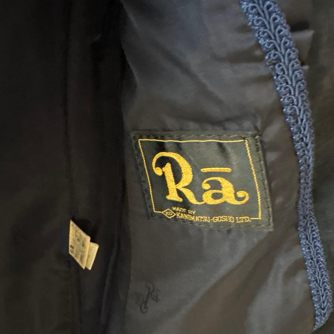 カーフスエード ファー付き コート 兼松 ロングコート レディース