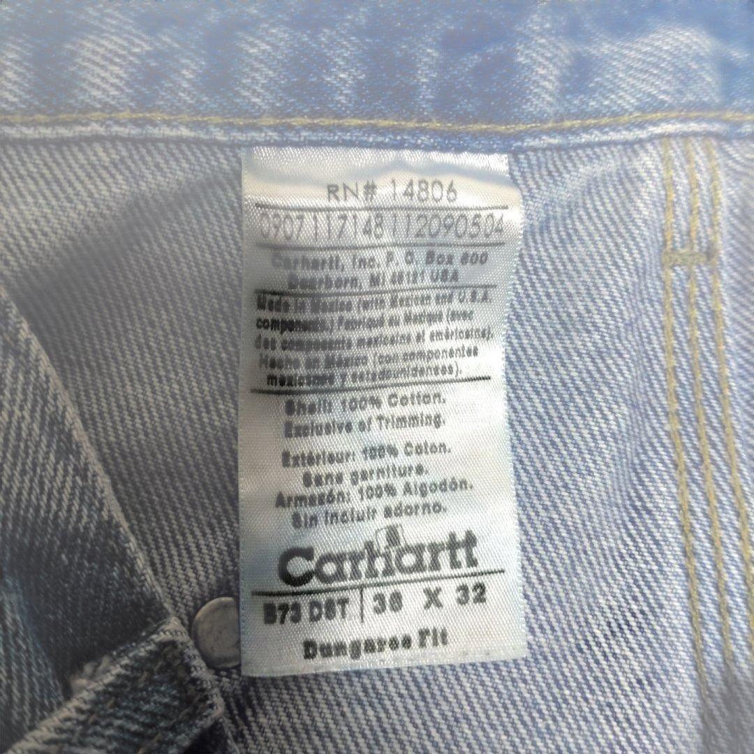 カーハート　ダブルニー　デニム