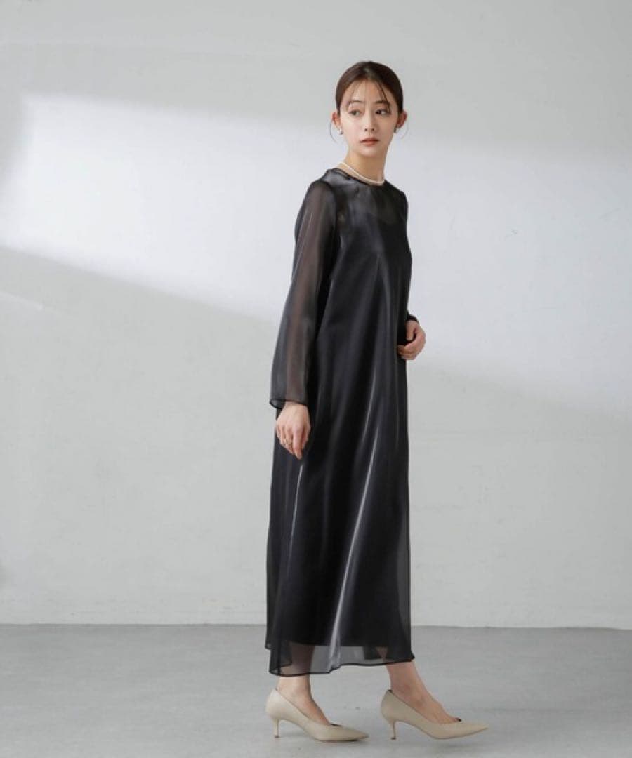 ＊美品＊ Kaene/ラメシャンブレードレス