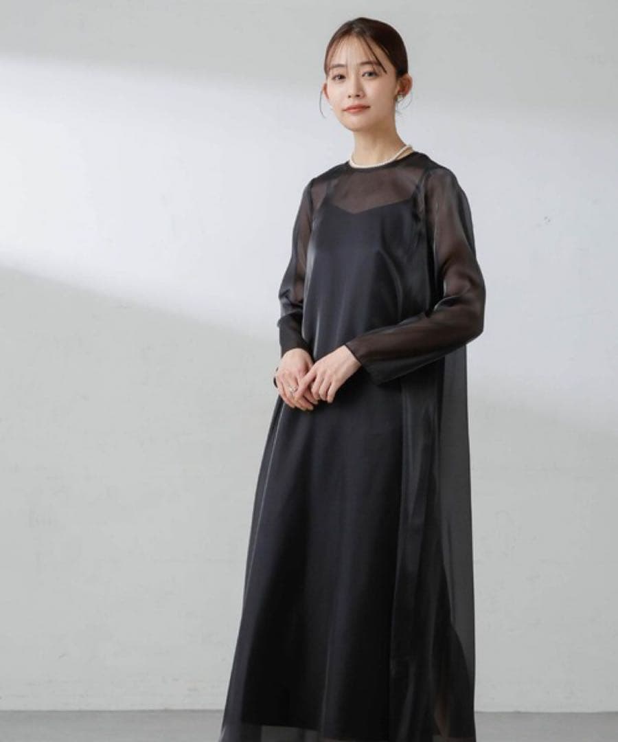 ＊美品＊ Kaene/ラメシャンブレードレス