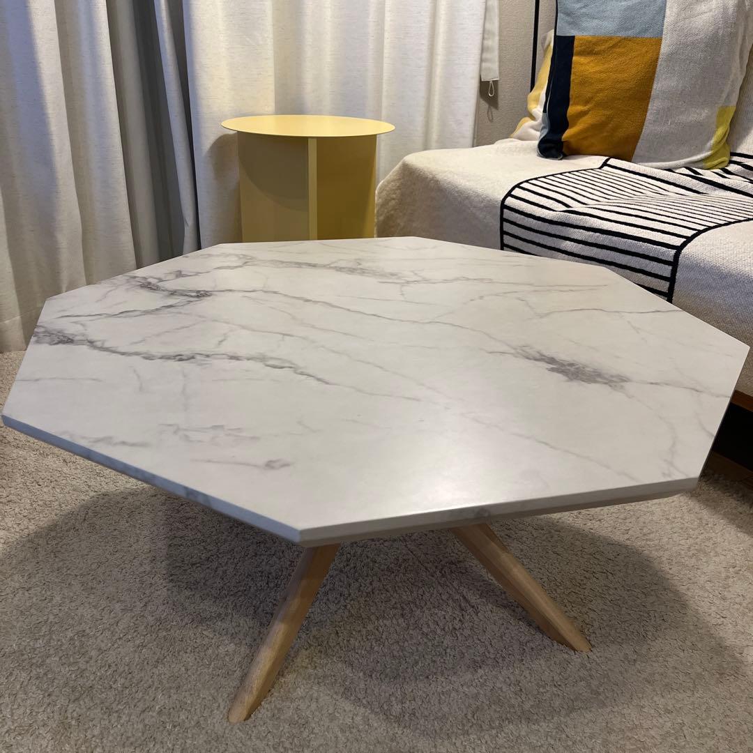Collet 大理石風センターテーブル