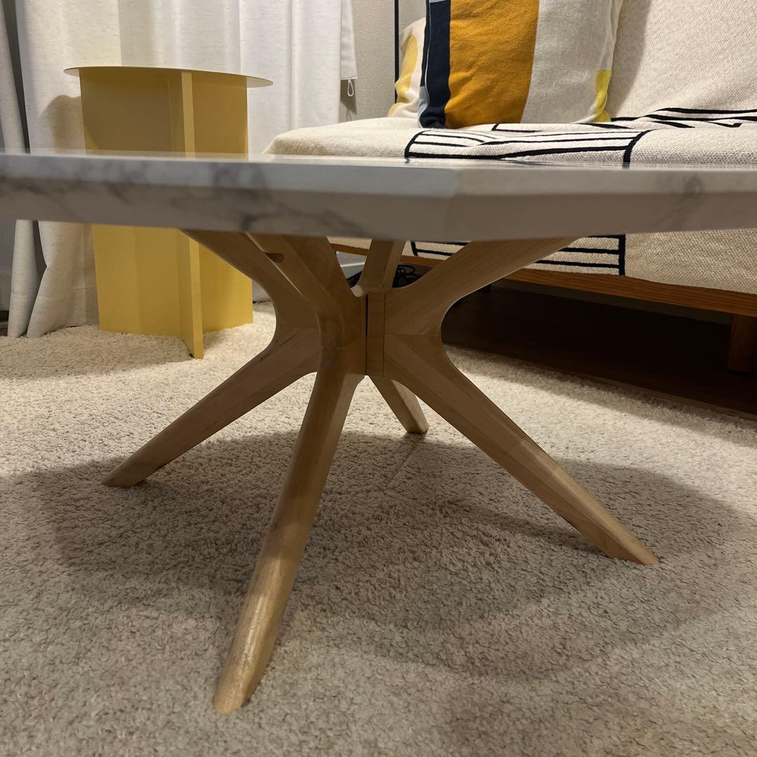 Collet 大理石風センターテーブル