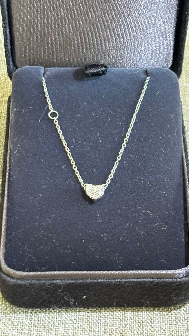 ヴァンドーム　青山　ホワイトゴールド　ダイヤ　ネックレス　18K